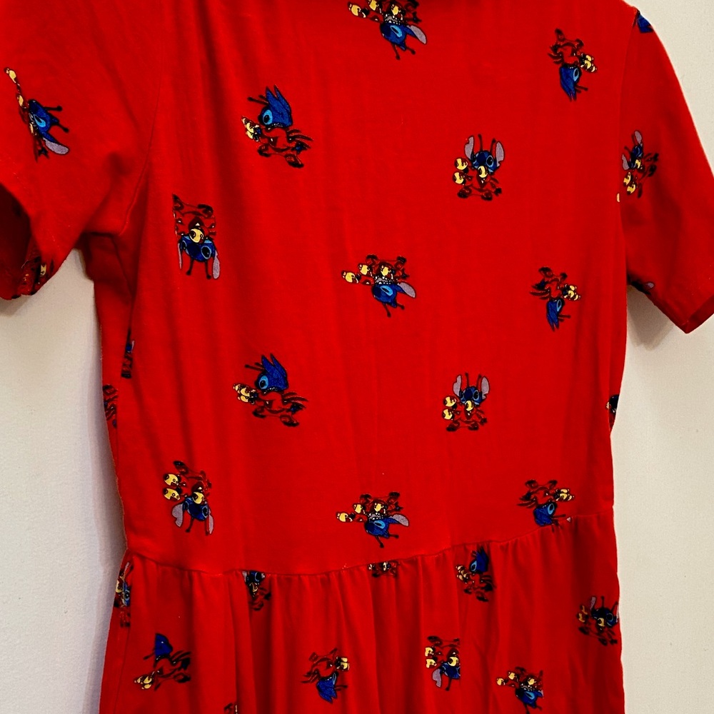 Cakeworthy! DISNEY FANS! Experiment 626 Lilo & Stitch Collared Mini Dress